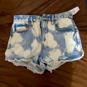 Size 6 super high rise eye 21 shorts